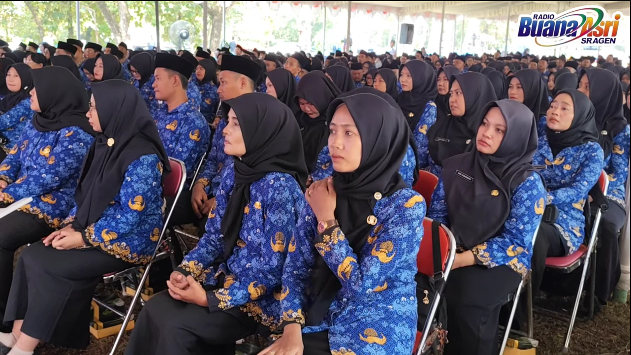 535 ASN di Kabupaten Sragen menerima SK pengangkatan PPPK dan CPNS